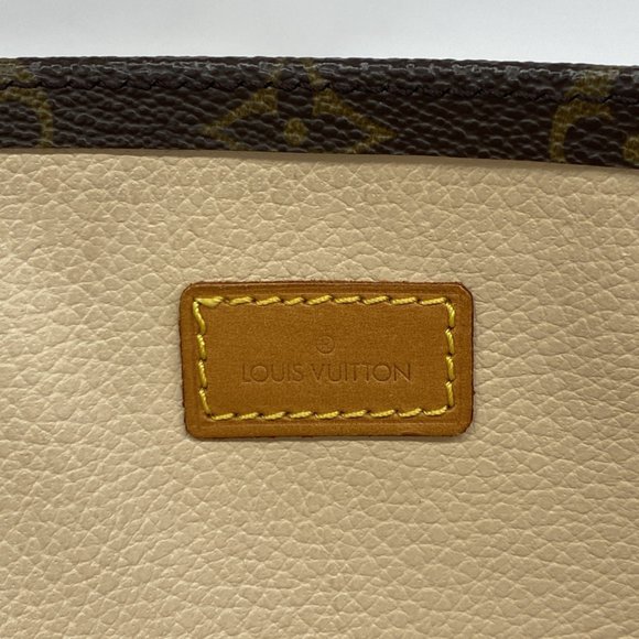 Louis Vuitton Tote Bag Monogram Sac Plat M51140 Brown Women's - Picture 5 of 12